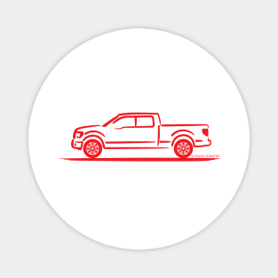 2010 Ford F 150 Red Magnet